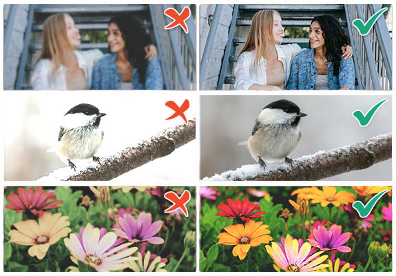 Pick the right photos